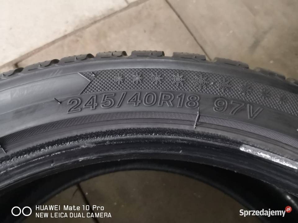 Opony zimowe 24540 r18 w stanie zima Dukla