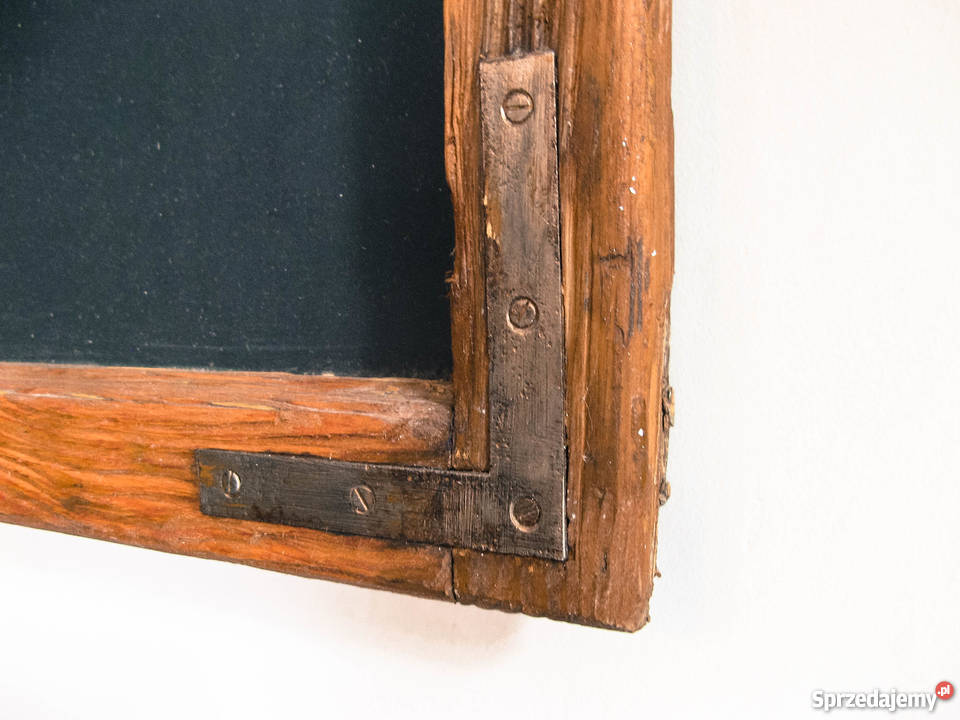 Stare okno ramka na zdjęcia tablica do rysowania odcienie brązowego Dom i Ogród Chorzów sprzedam