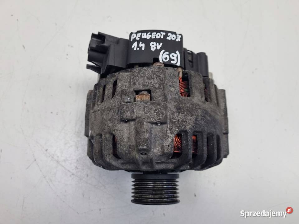 ALTERNATOR Peugeot 207 14 8V 9656956280 oryginał lubelskie
