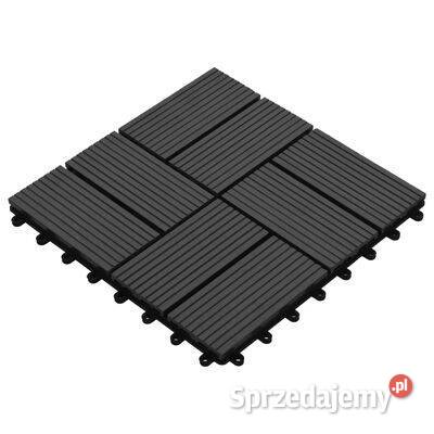 vidaXL Płytki tarasowe 11 WPC 30 x 30 1 m Warszawa