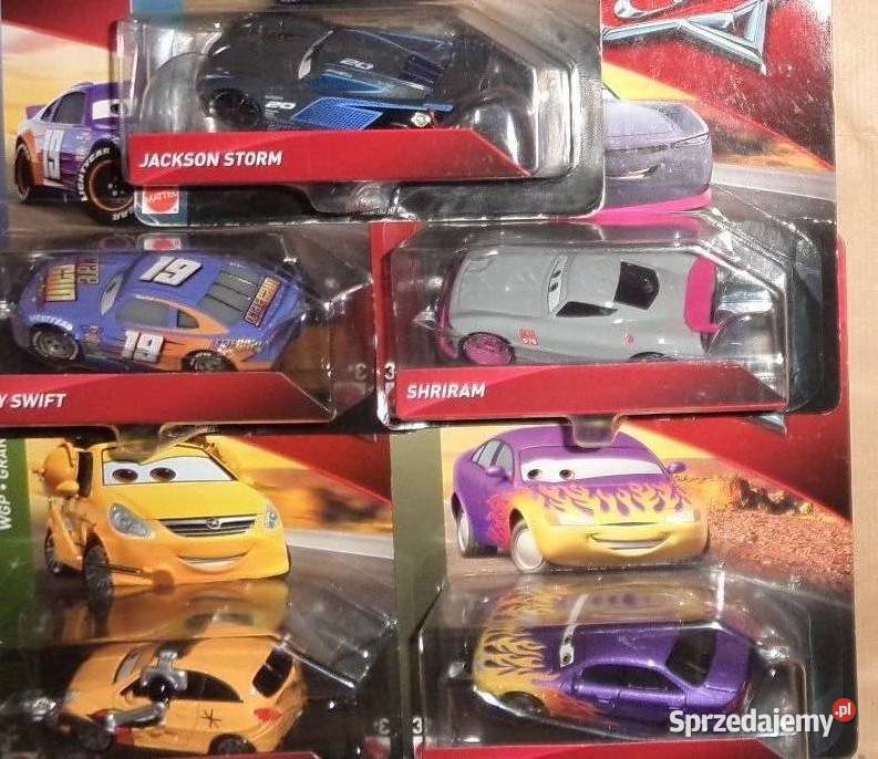 resoraki bajki Disney Pixar Auta Cars 3 marilyn Rzeszów