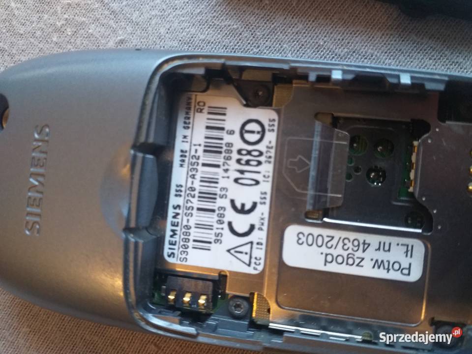 siemens s55 telefon model kolekcjonerski Elektronika