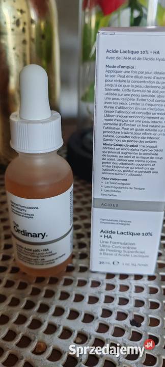 Lacid acid 10the ordinary Dąbrowa Górnicza sprzedam