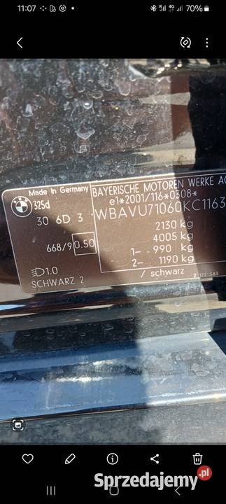 Sprzedam BMW 325 M57 lubelskie