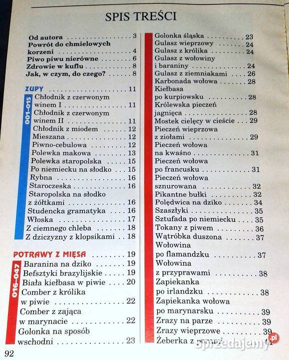 Potrawy z piwem Zbigniew Chomicz Chełm