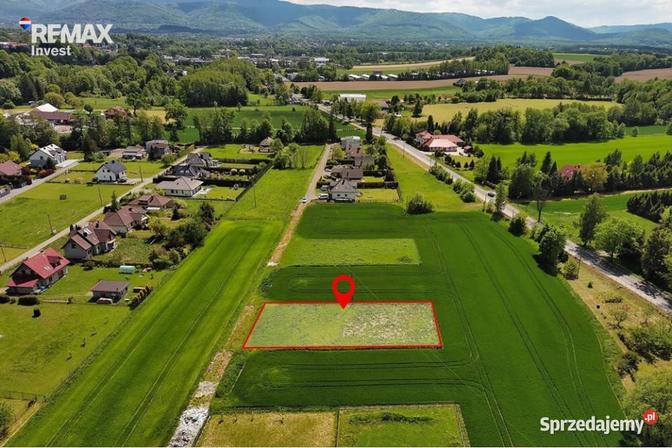 Kameralne budowlane 1098m2 w Jasienicy Jasienica