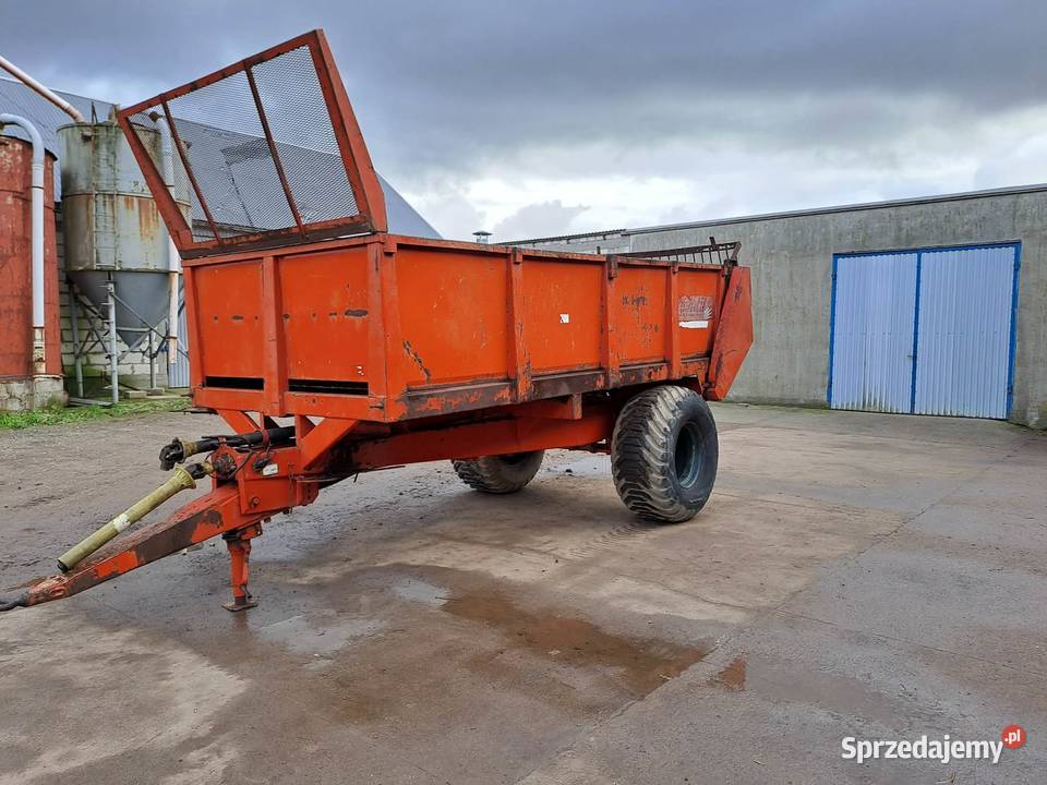 Rozrzutnik obornika 7T Jeantil nieuszkodzony Chojnice