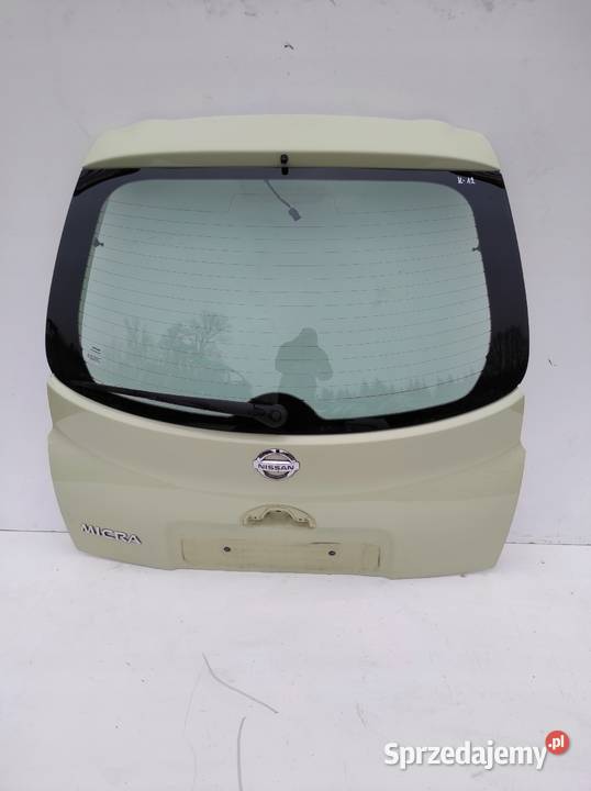 KLAPA BAGAŻNIKA TYLNA NISSAN MICRA K12 HB 3D 03 wielkopolskie sprzedam