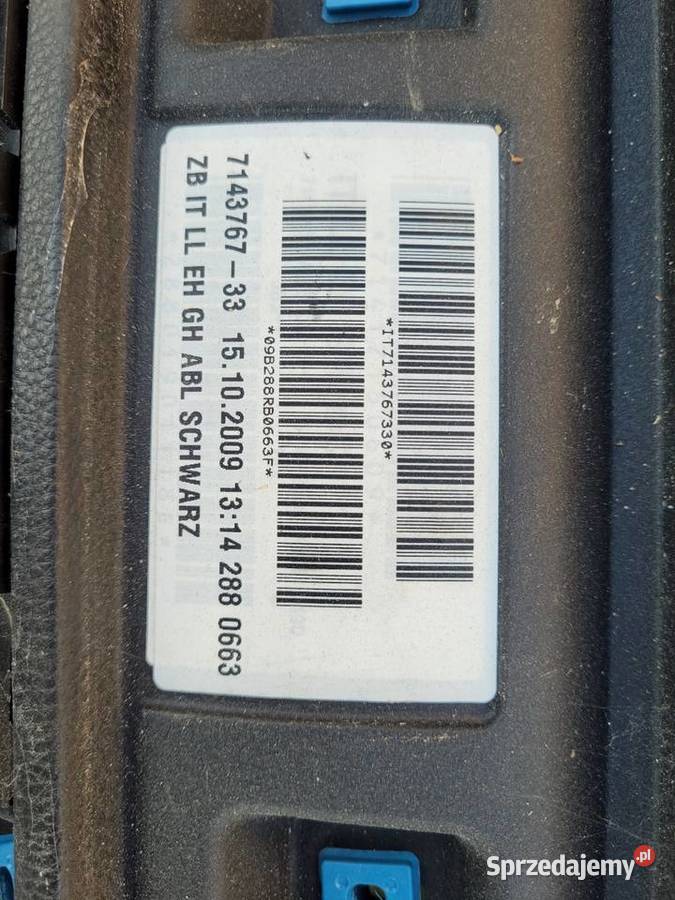 Sprzedam deskę rozdzielczą do bmw e91 2009 do osobowe Kielcza
