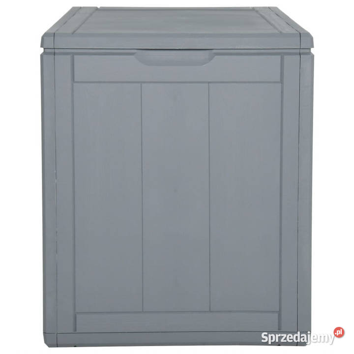 Skrzynia ogrodowa 90 L szara rattan PP WM151233 Warszawa