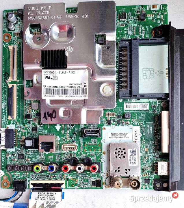 EAX6713340410 płyta do LG43UJ6307 zasilacz mazowieckie Warszawa sprzedam