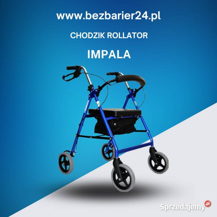 Lekki Balkonik Chodzik składany Seniora