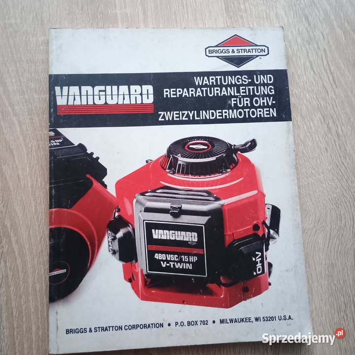 Repair Manual Vanguard BriggsStratton Chrzanów
