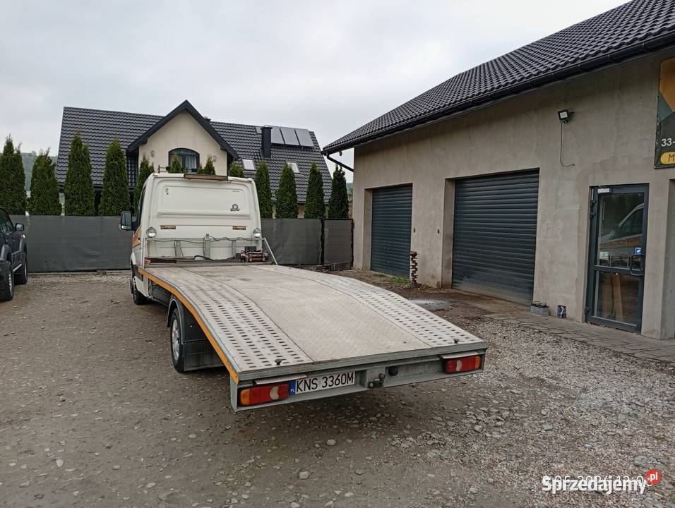 Laweta Volkswagen Crafter 55 bliźniaki katB diesel małopolskie