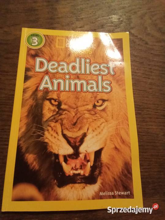 Deadliest animals national geographic level 3 mazowieckie Warszawa sprzedam
