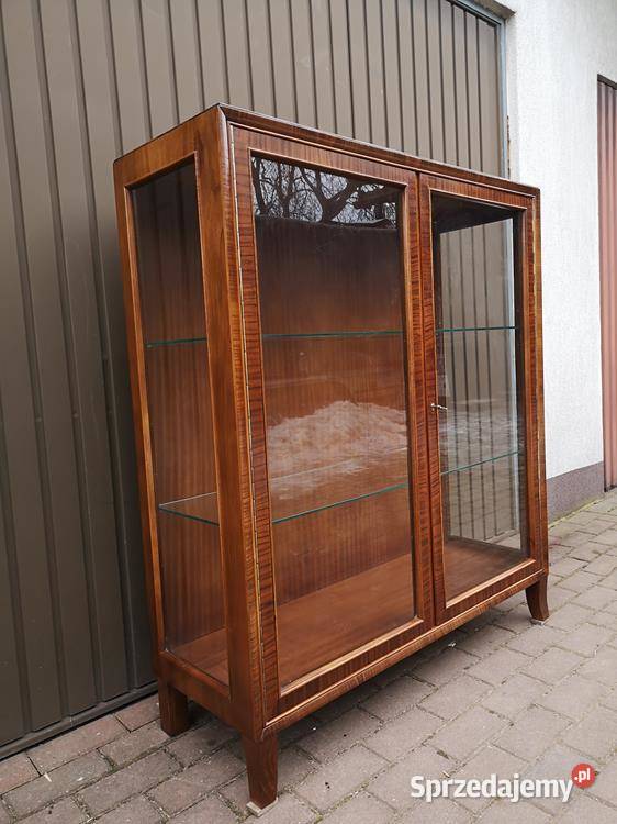 Witryna Serwantka Biblioteka ARTDECO Orzech sprzedam