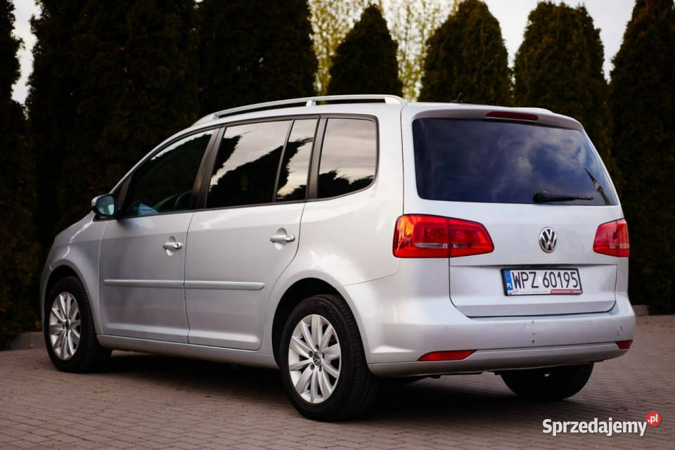 Volkswagen Touran 16TDI105AutomatSkóra7Osobowy podgrzewane fotele Rzekuń sprzedam