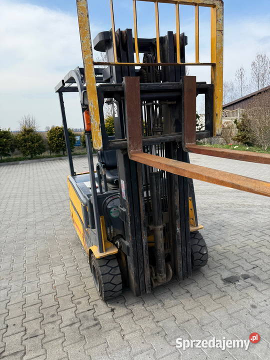 wózek widłowy elektryczny TCM FB20 Triplex 48m Działoszyn sprzedam