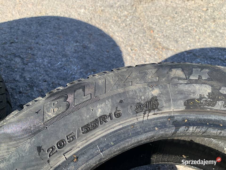 OPONY BRIDGESTONE BLIZZAK 20555 R16 2009 2 Wieliczka
