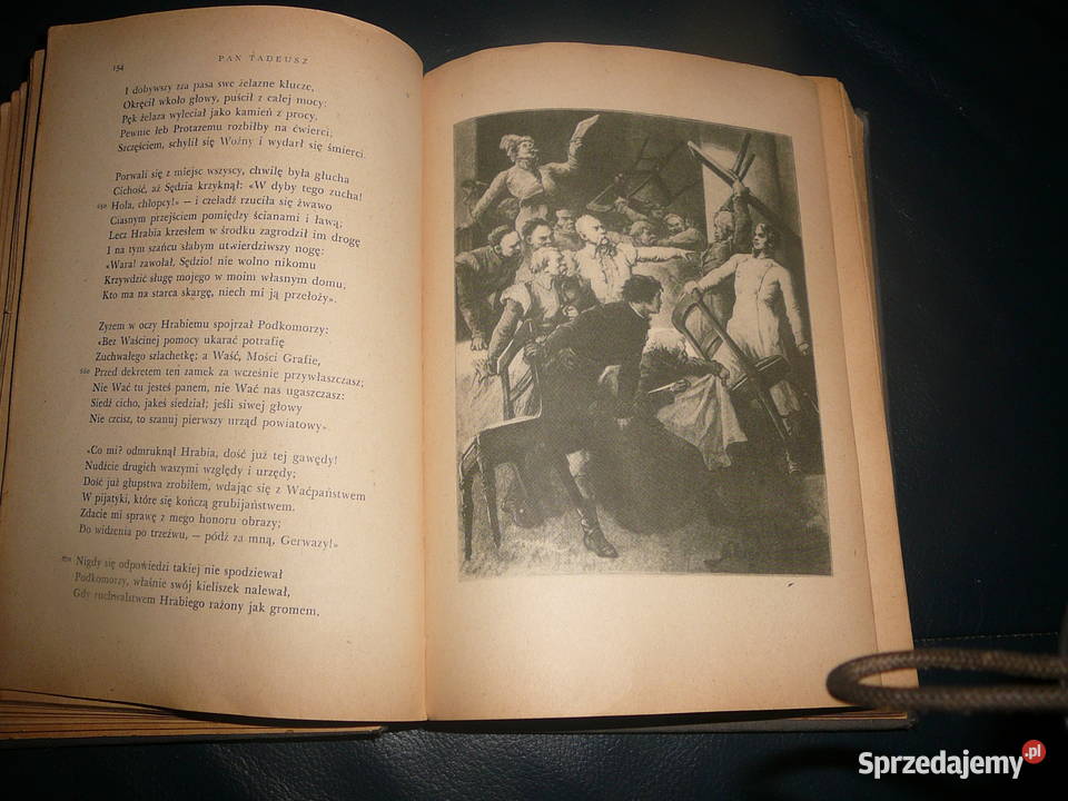 Pan Tadeusz wydanie 1954 wydawnictwo Czytelnik Wrocław
