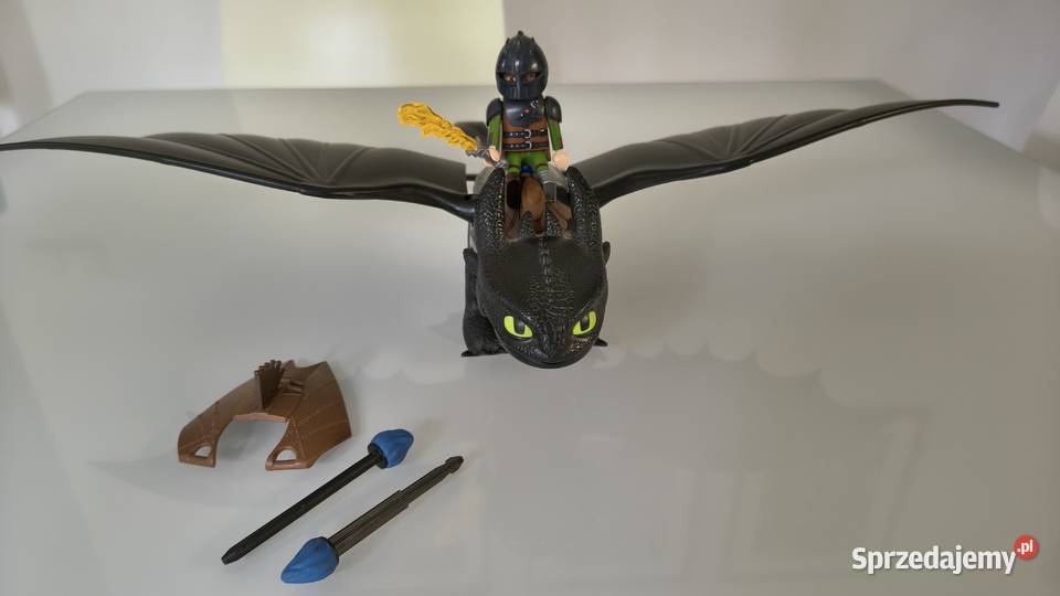 Zestaw smoków z bajki Jeźdźcy smoków Playmobil Maskotki wielkopolskie Zduny