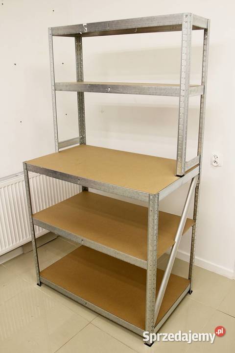 Regał metalowy magazynowy 180x100x59 5 półek śląskie