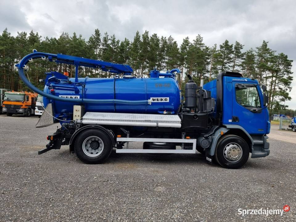 DAF LF 55220 WUKO SW6D do zbierania odpadów