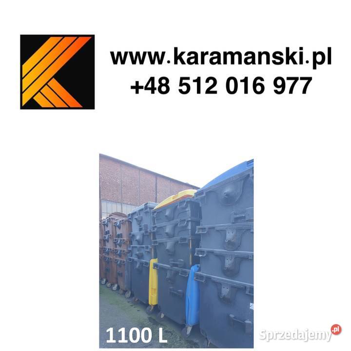 120 L używane pojemniki na odpady komunalne 240 Radom