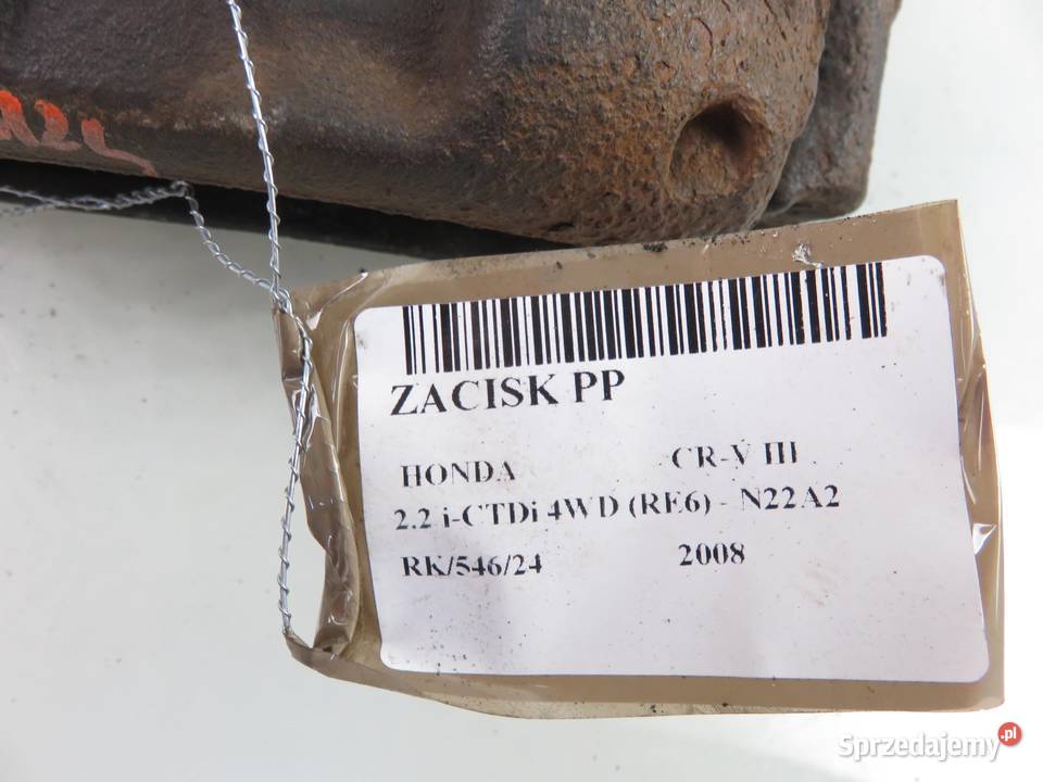 ZACISK PRAWY PRZÓD HONDA CRV III 22 iCTDi osobowe małopolskie