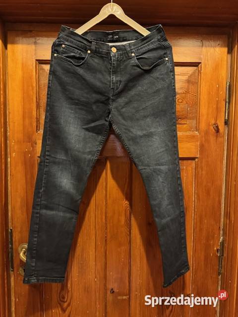 Jeansy męskie 3232 Carry czarne z przetarciami Częstochowa