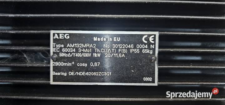 Silnik AEG AM132MRA2 11kW Jarocin