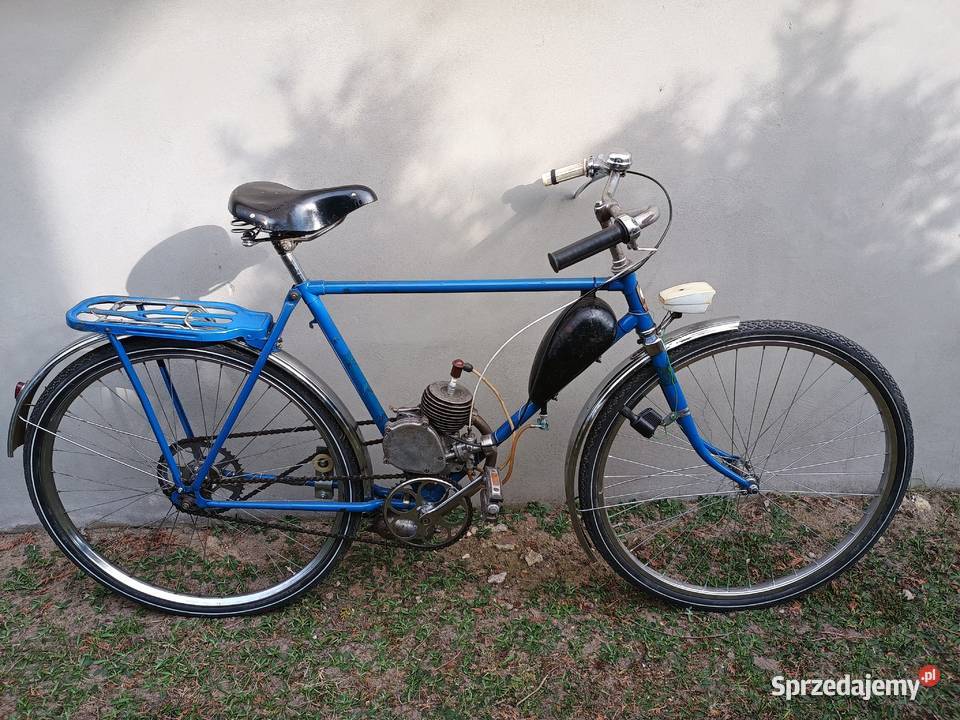 Rower z silnikiem KO D4 1957r zabytkowy Kurzętnik