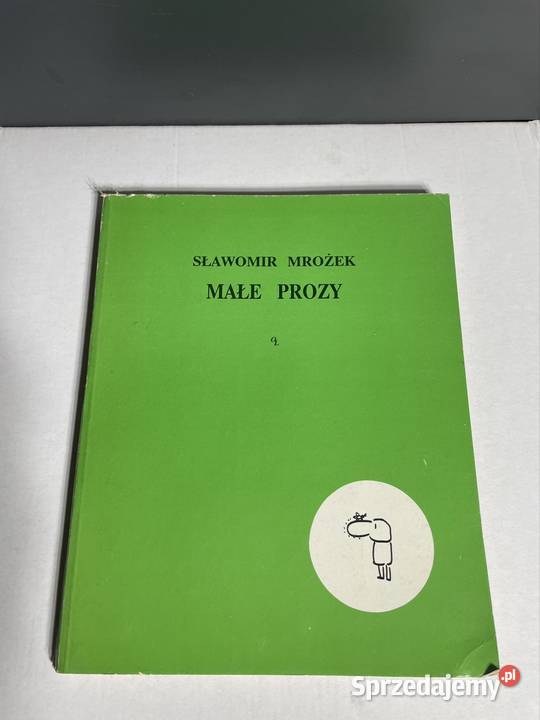 Zestaw książek Sławomir Mrożek Miłosz Warszawa