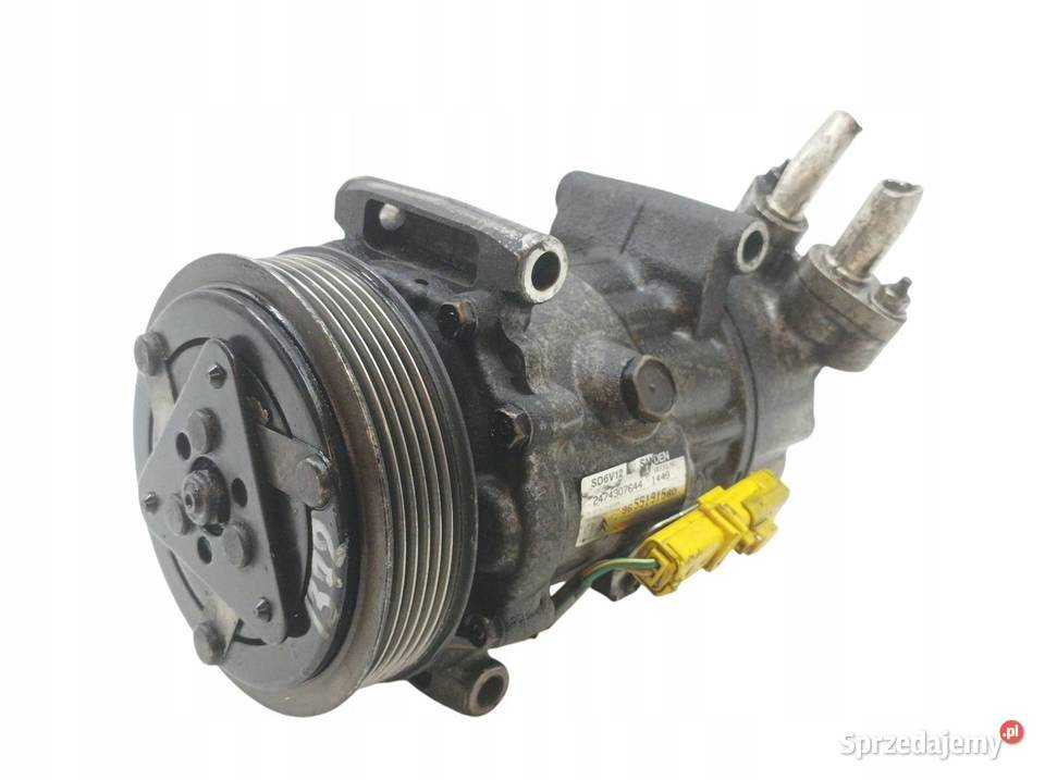 SPRĘŻARKA KLIMATYZACJI 9655191580 16 16V Citroen świętokrzyskie