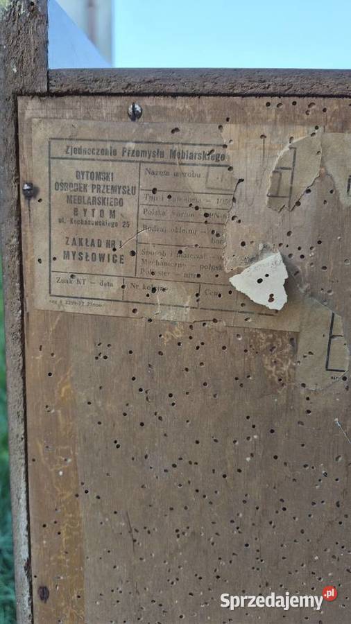 Komplet vintage z Bytomskiej Fabryki Mebli lata Meble do salonu Szyszków