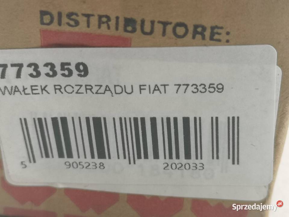 WAŁEK ROZRZĄDU FIAT LANCIA ALFA ROMEO Rozrząd