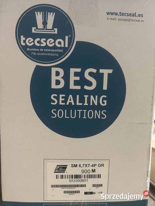 Szczotka odbojowa z klejem do szafy 67x7mm zachodniopomorskie Bralin