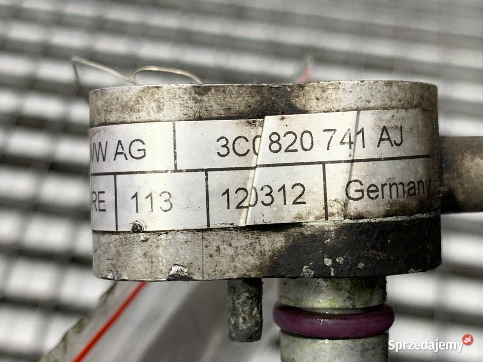 RURKA KLIMATYZACJI VW PASSAT B7 3C0820741AJ 20