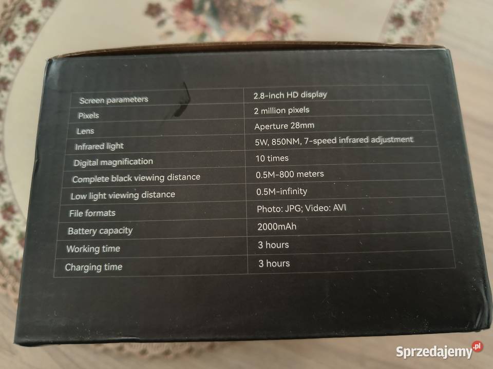 Noktowizor myśliwski Rzeszów sprzedam