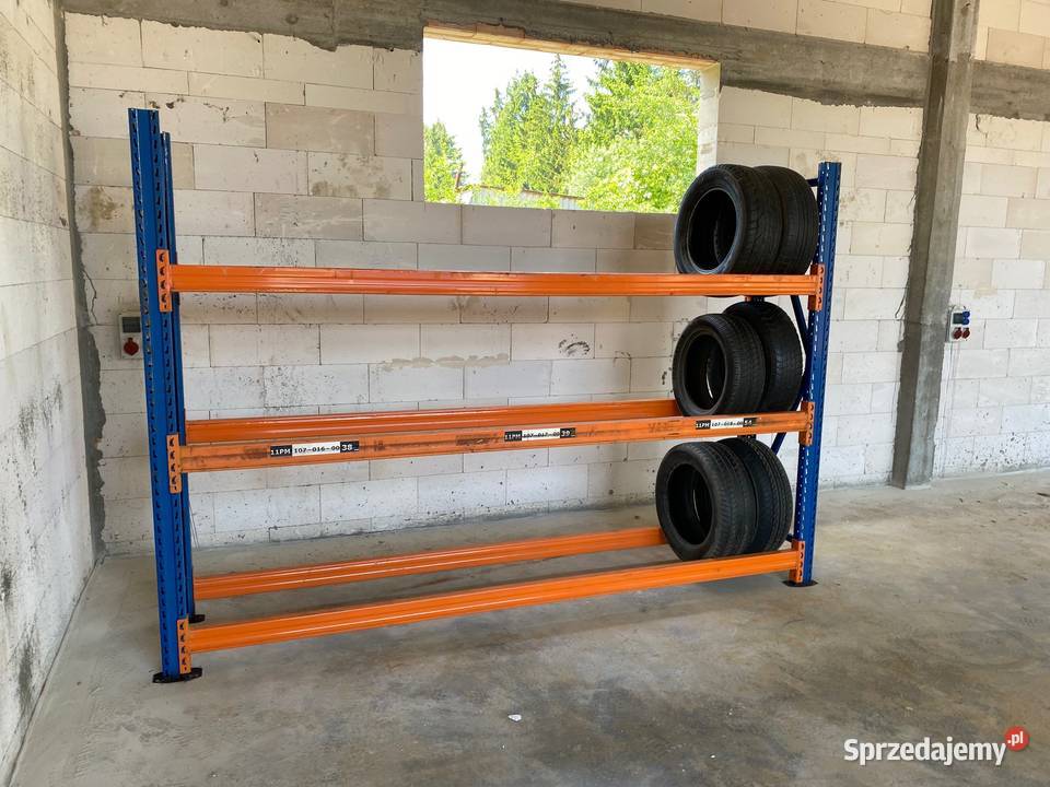 Regal regaly regały magazynowe na opony hala lubelskie Zamość