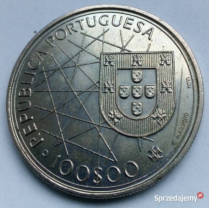 AZORY100 ESCUDOS1989 rDUŻA2 mazowieckie Legionowo sprzedam