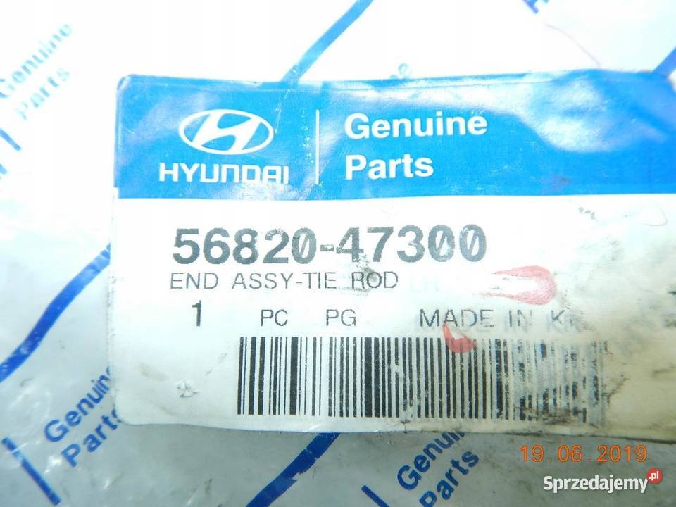 KOŃCÓWKA DRĄŻKA KIER HYUNDAI H1 24 25 CRDi