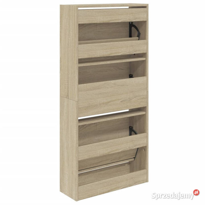 Szafka na buty dąb sonoma 60x21x1255 WM839898 Meble Warszawa