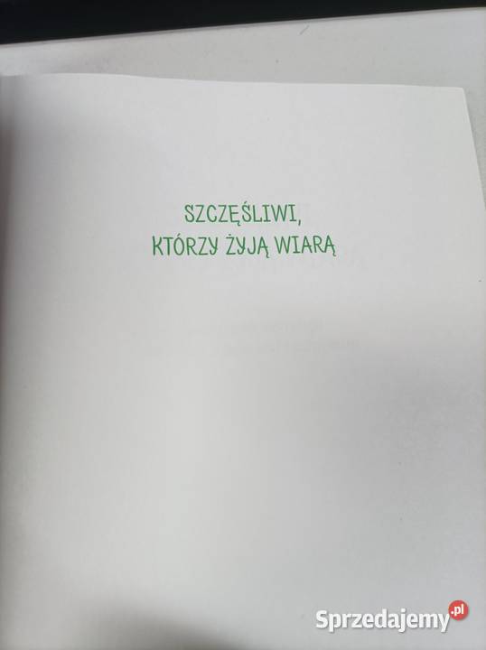 Szczęśliwi którzy żyją wiarą Religia klasa 2 tradycyjny podręcznik Toruń