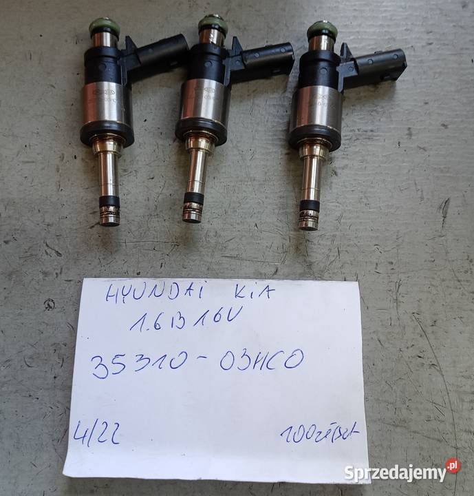 Sprawdzony wtryskiwacz Hyundai Kia 16 B 16V osobowe Suchedniów