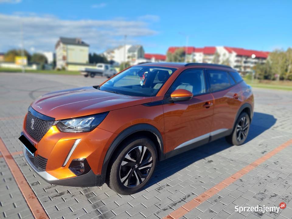 Peugeot 2008 15 BlueHDI 130 2021r Automat wielofunkcyjna kierownica lubelskie Parczew