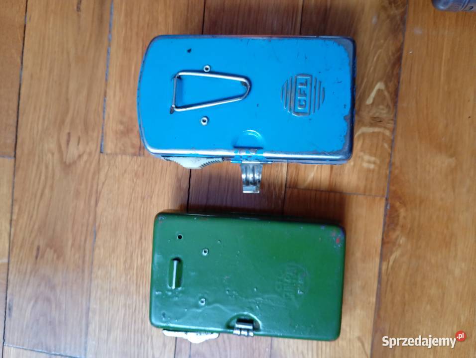 Stara metalowa latarka śląskie Rybnik