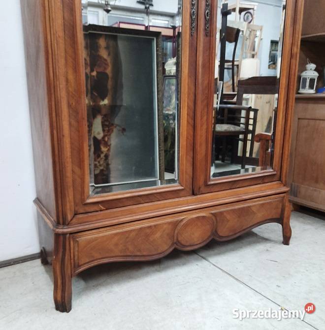 Piękna Stara Szafa Francuska Rocaille Marki