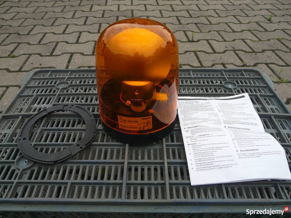 Kogut Lampa ostrzegawcza na dostawcze wózki Łódź