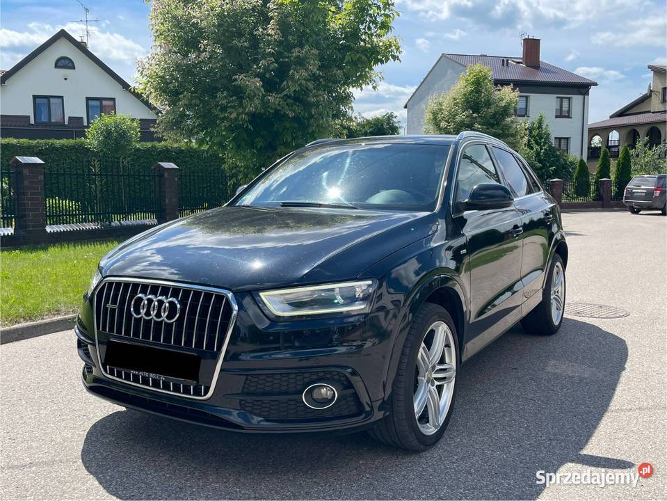 Audi Q3 20 TDI 177 2012r Quattro SLine Półskóry Wysokie Mazowieckie